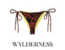 Load image into Gallery viewer, WYLDERNESS String Kini Bottom | RED WINE
