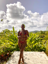 Load image into Gallery viewer, WYLDERNESS String Kini Bottom | RED WINE
