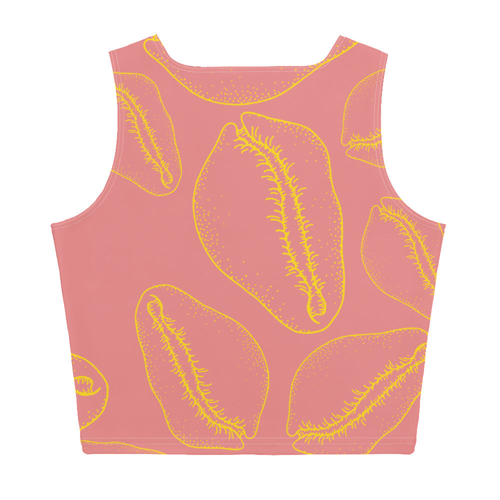 COVER ME IN COWRIE Crop Top