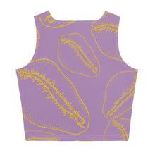 Load image into Gallery viewer, COVER ME IN COWRIE Crop - Lilac
