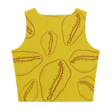 Load image into Gallery viewer, COVER ME IN COWRIE Crop - CURRY
